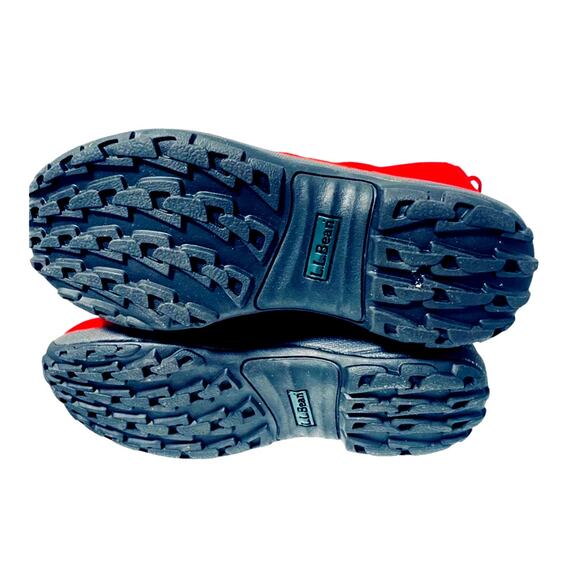 L.L. Bean Womens Red Faux Suede Midcalf Winter Boots Drawstring Top Size 7M - Picture 5 of 6